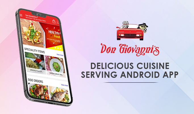 Delicious cuisine serving Android App