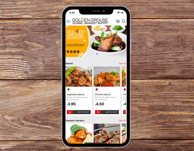 Buffet Restaurant iPhone App
