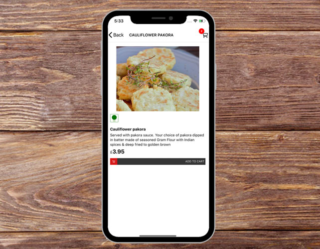 Buffet Restaurant iPhone App