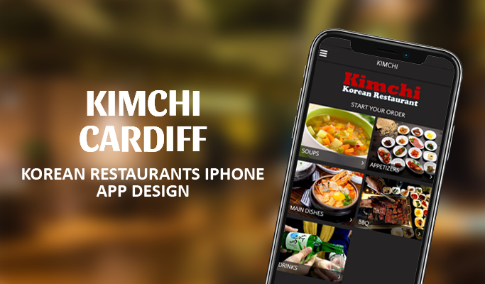 Korean Restaurants Iphone App Design