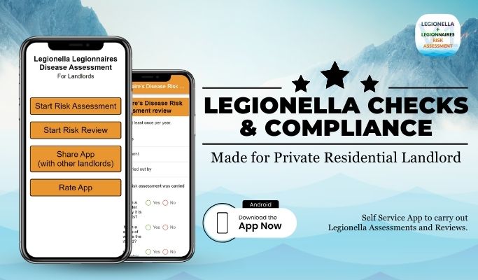 Self Service App to carry out Legionella Assessments and Reviews