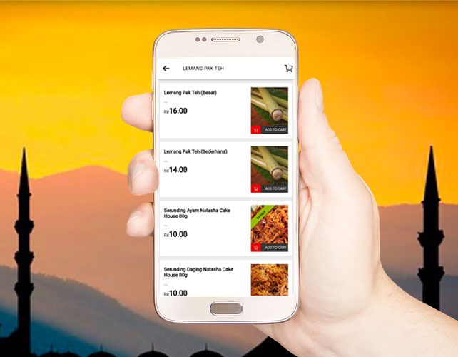 Mobile App for a Malaysian Restaurant