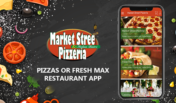 Pizzas or Fresh Max Restaurant app
