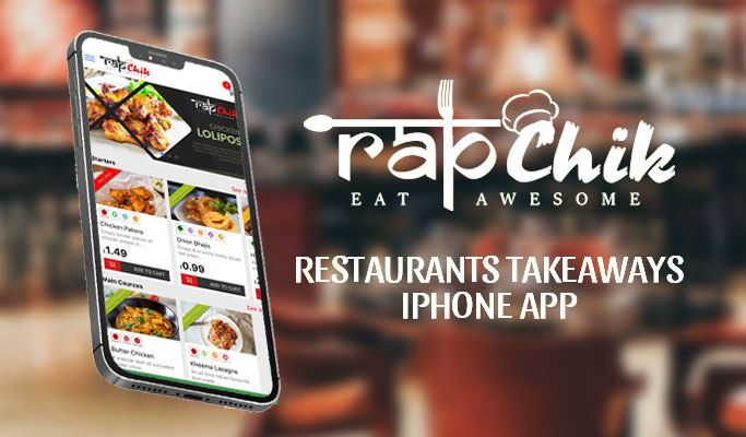 Restaurants Takeaways iPhone App 