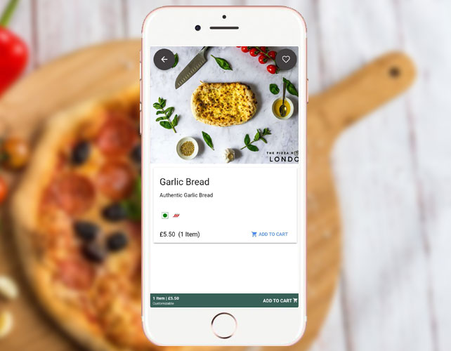 Iphone based Pizza Delivery App