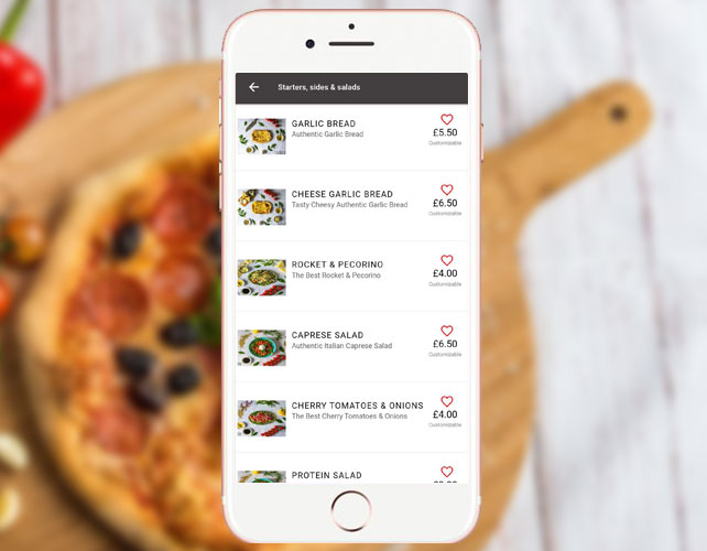 Iphone based Pizza Delivery App