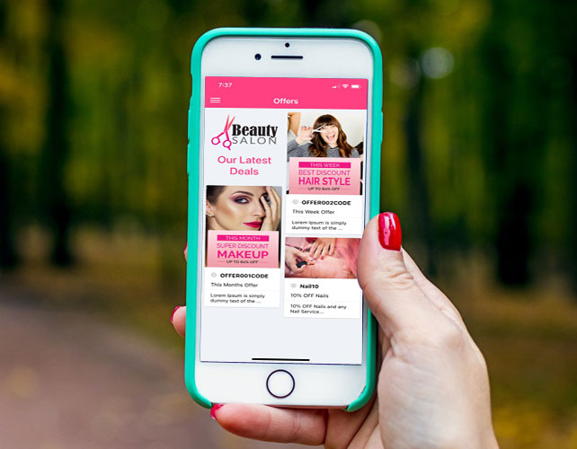 Hair Makeup & Beauty Services App for Salons, Beauty Parlors, Barbers & Hairdressers