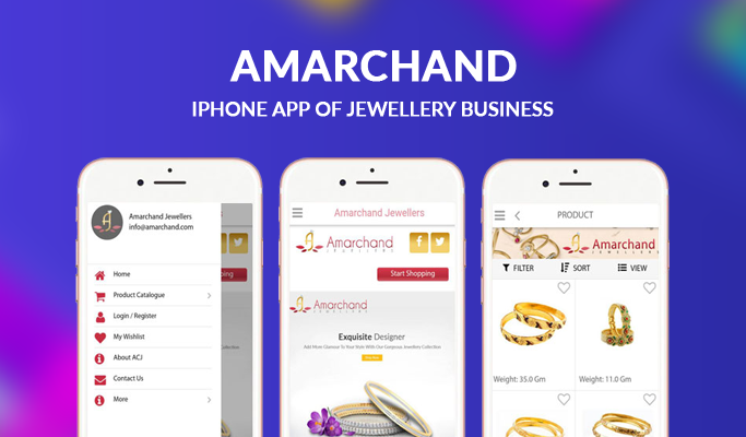 Iphone  App Of Jewellery Business 