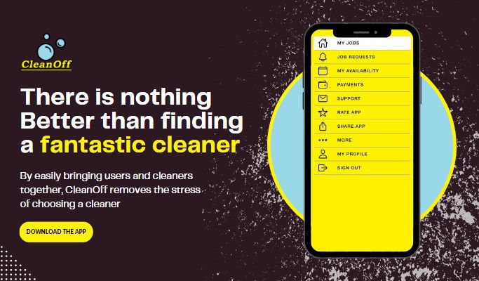 Cleaning Service Iphone App