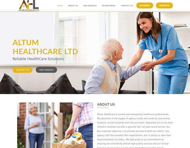 Health Care Solutions Website