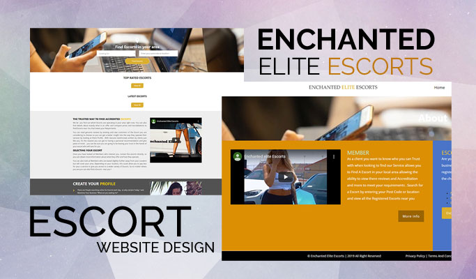 Escort Website Design