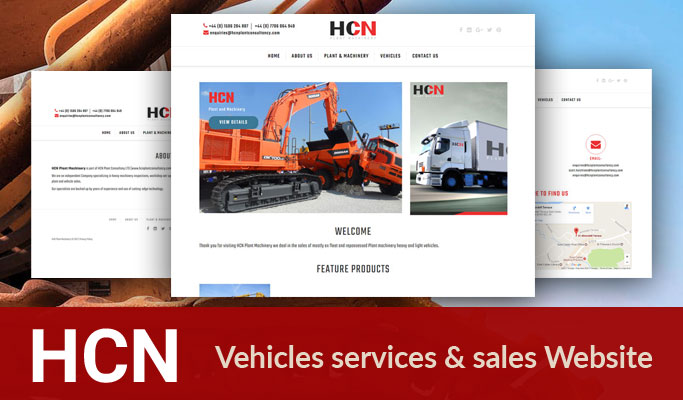 Vehicles services & sales Website