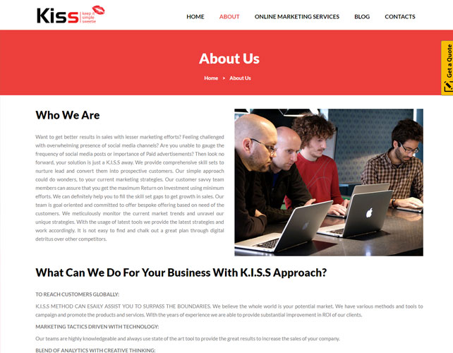 SEO Company Website Design