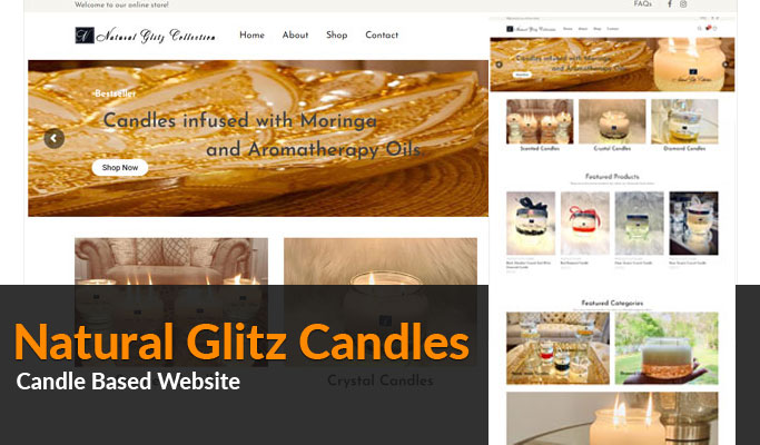 Candle Based Website Design