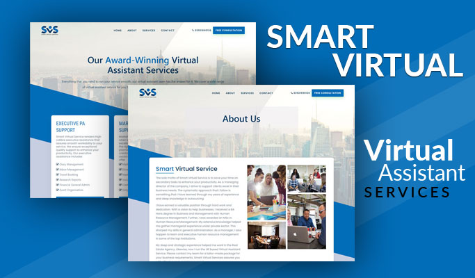 Virtual Assistant Services Website