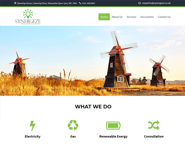 Energy Consultancy Website