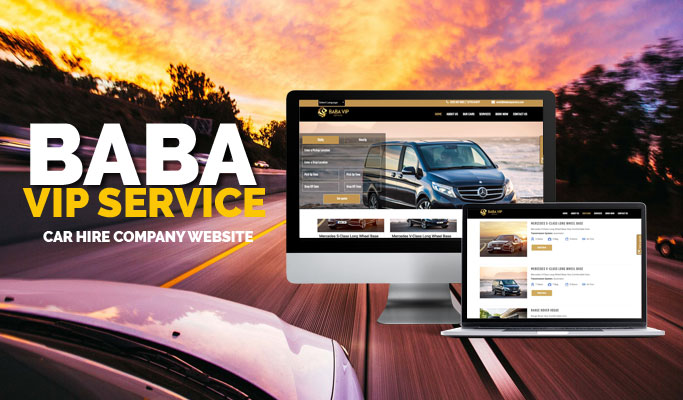 Car hire company Website