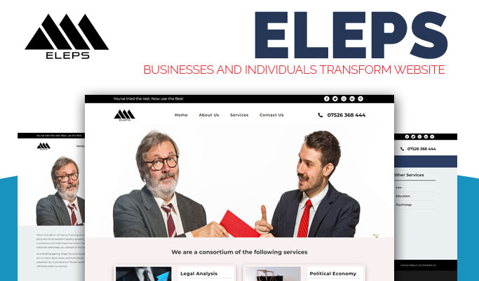 Eleps Website Design