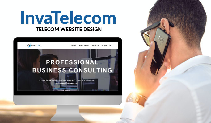 Telecom Website Design