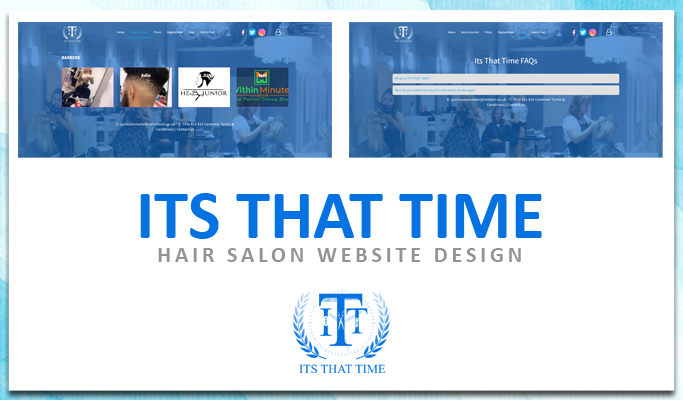 Hair Salon Website Design