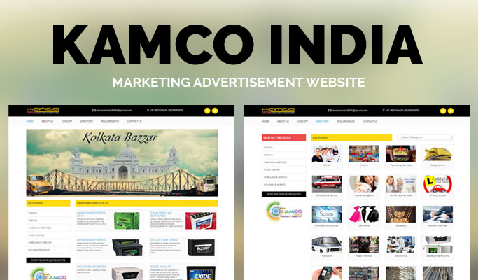 Marketing Advertisement Website