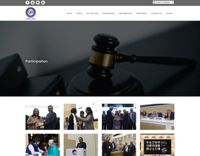 Intellectual Property Law Firm Website Design