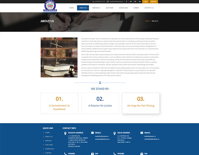 Law firms Website