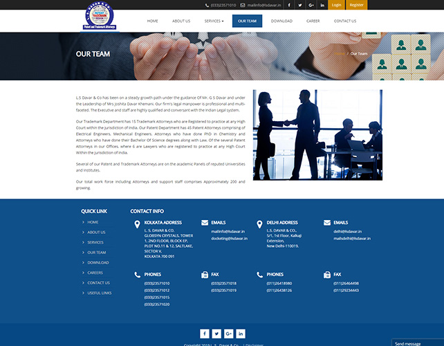 Law firms Website