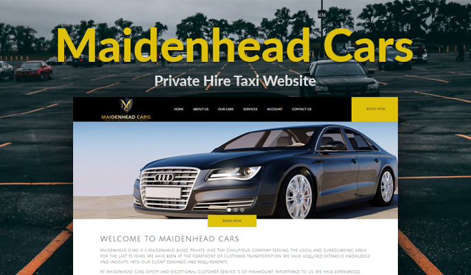 Private Hire Taxi Website