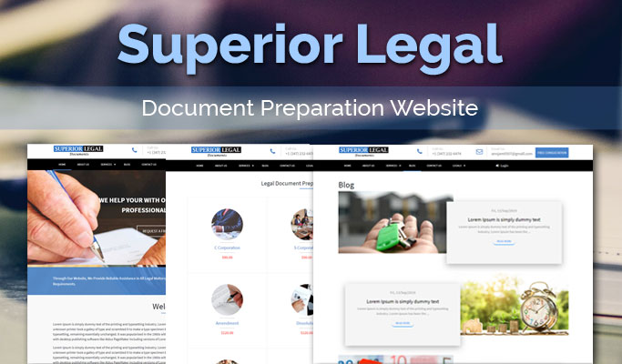 Document Preparation Website