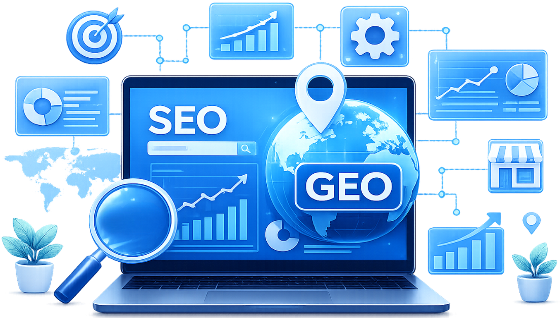 GEO and SEO Services for Higher Search Rankings and Business Growth