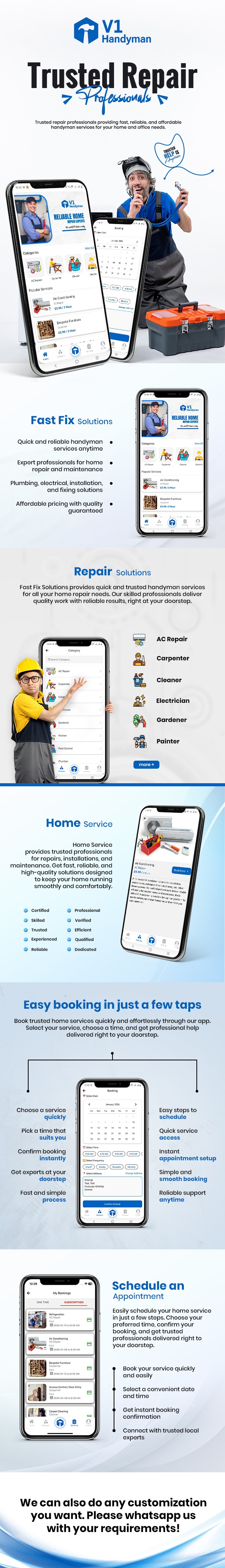 Illustration of a Handyman Services
