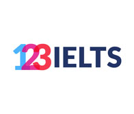 123 ielts Website logo 