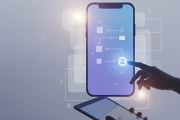 App development process delivering user-friendly solutions.