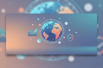 Digital marketing strategy dashboard showing growth analytics