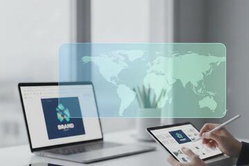 Professional graphic design for creating strong brands