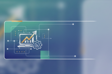 Illustration representing website development strategy and digital business growth interface