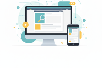 Website development showing responsive and SEO friendly website design by UK digital agency