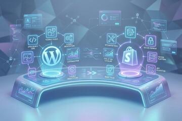 WooCommerce vs Shopify comparison for custom eCommerce development website design